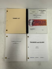 Vintage David S. Cass Movie Scripts And Drafts Lot