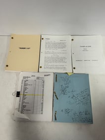 Vintage David S. Cass Movie Scripts And Drafts Lot