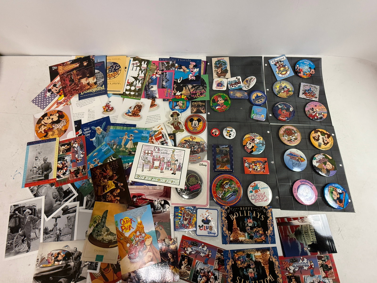 Vintage Disney Pins and Post Cards: Vintage Disney Pins and Post Cards