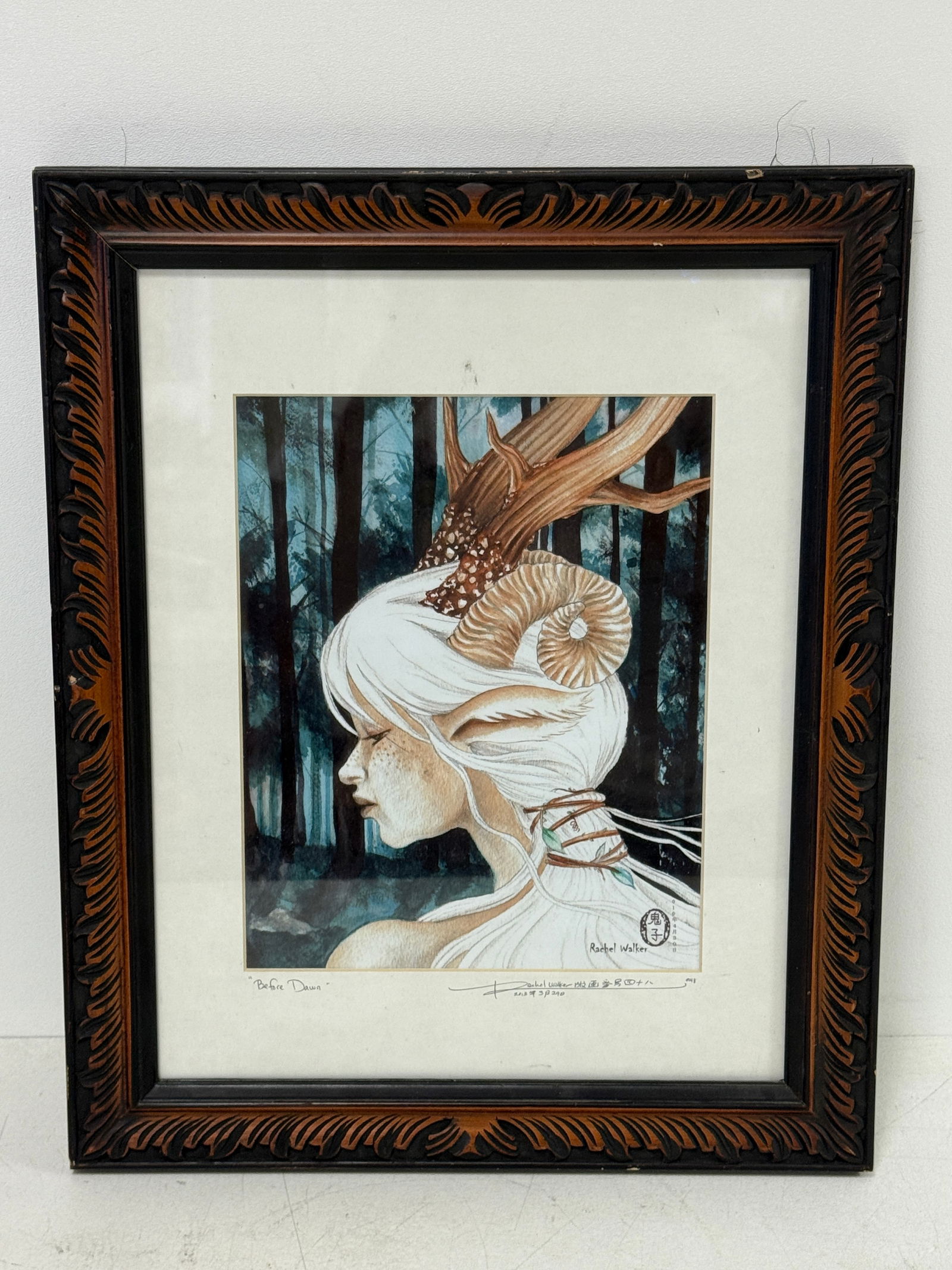 Fantasy Lithograph Rachel Walker (1 of 3)