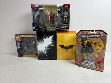 Vintage Batman DC Action Figure Toy Lot