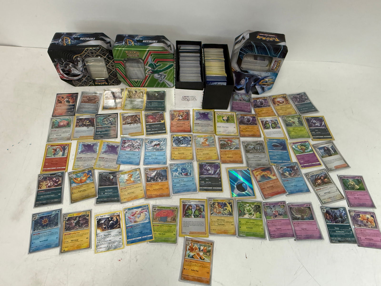 Vintage Pokemon Trading Card Lot With Tins (1 of 9)
