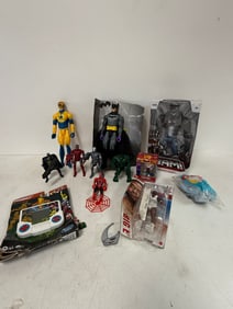 Vintage Assorted Action Figure And Toy Lot