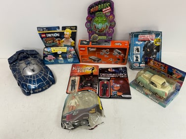Vintage Assorted Action Figure And Toy Lot