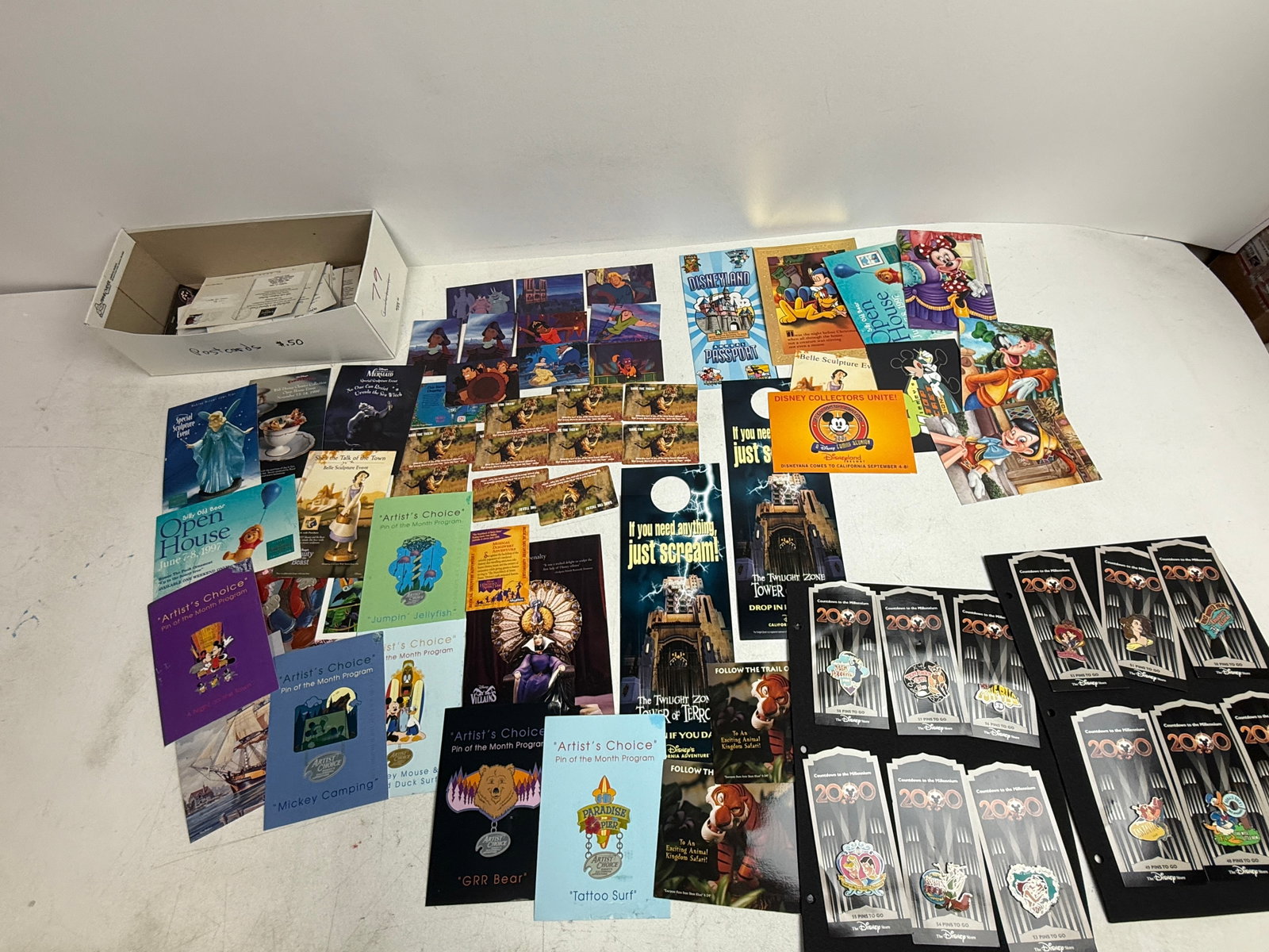 Disney Pins Ephemora Cards: Disney Pins Ephemora Cards