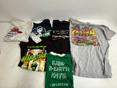 Vintage Mens Shirts Mars Attacks