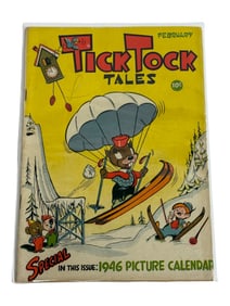TICK TOCK TALES #2 - KOKO AND KOLA 1946 Golden Age Pre Code Comic