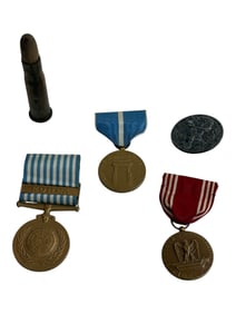 Korean War Medals WW2 pin