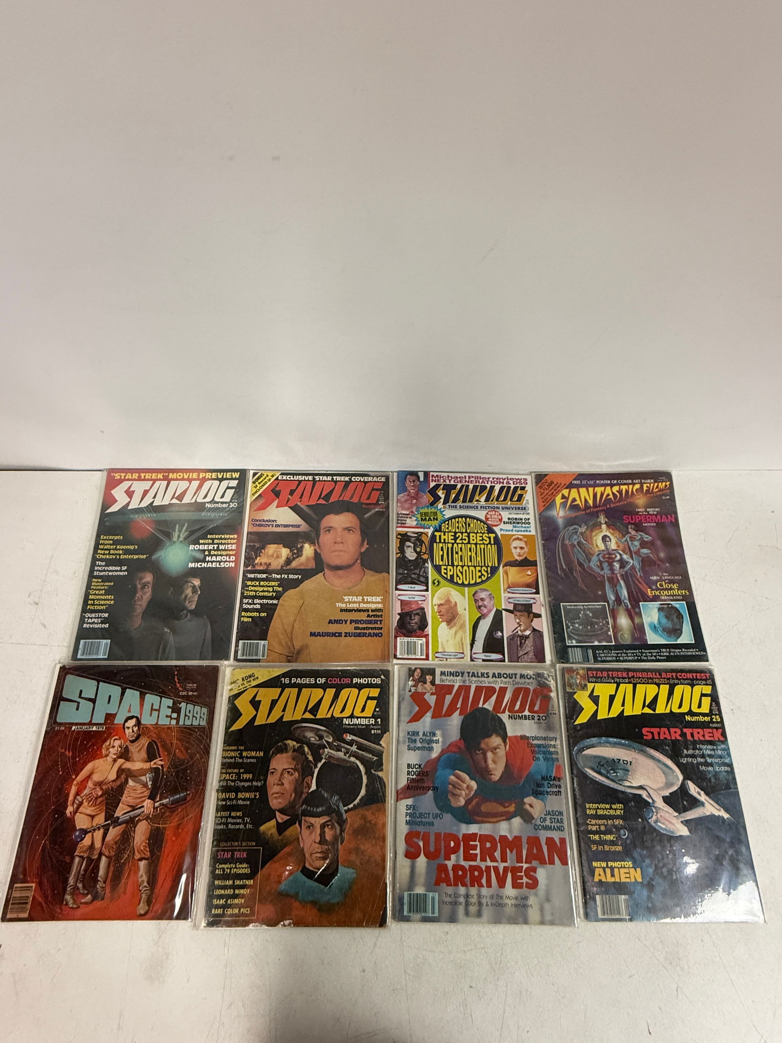 Vintage Sci-fi Magazine Lot (1 of 3)