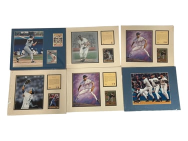Vintage Baseball Photo Card Sets