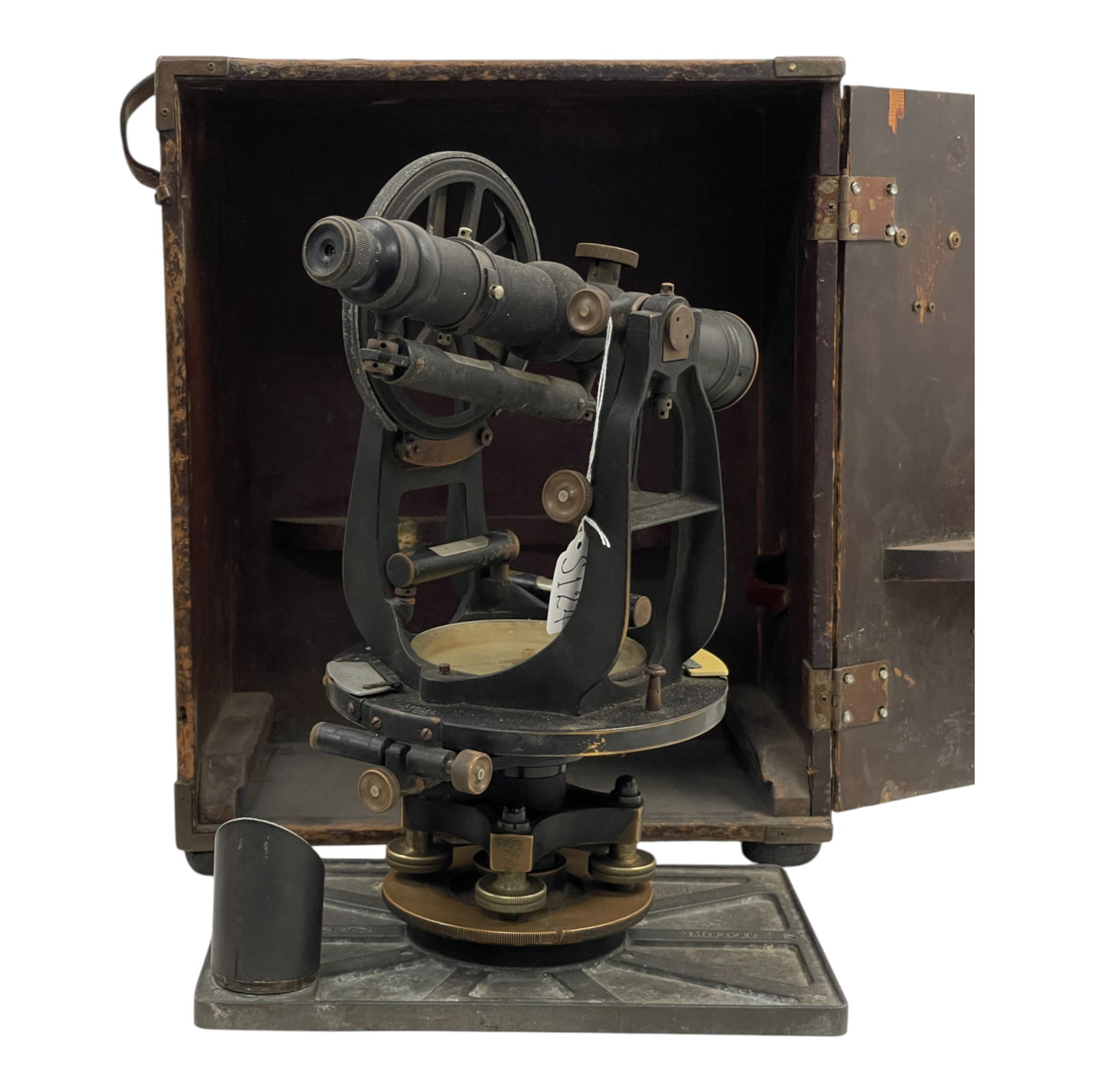 Antique Keuffel & Esser Survey Transit with case and Tripod (1 of 11)