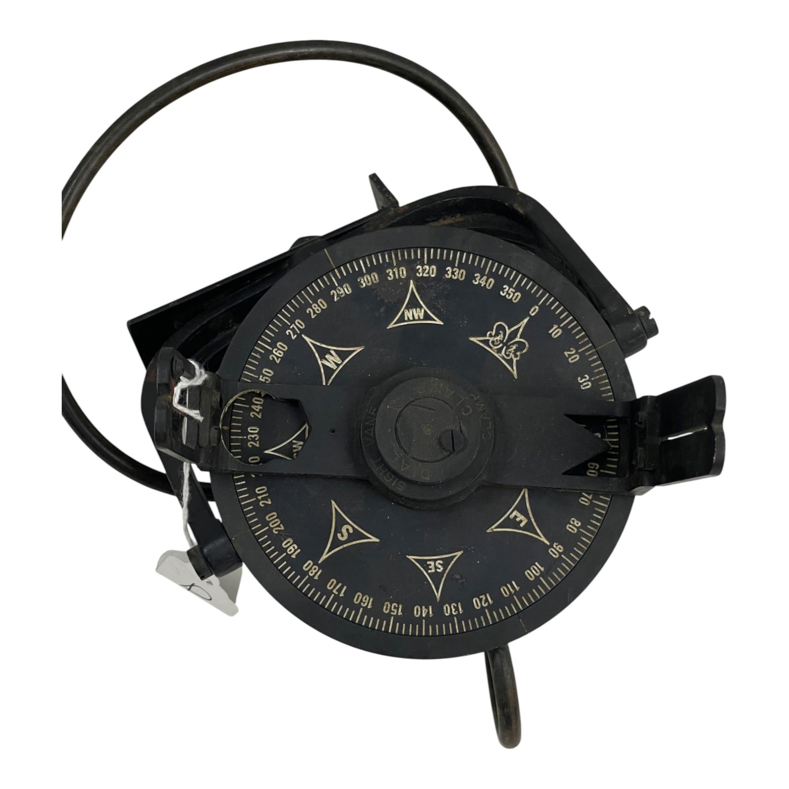 Vintage WWII Longines Pelorus Ships Compass 1943 25812: Vintage WWII Longines Pelorus Ships Compass 1943 25812