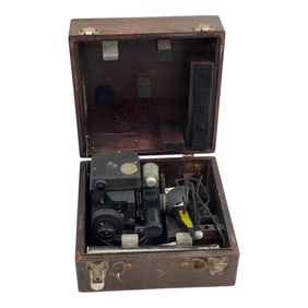Fairfield Camera and Instrument Corp. Vintage Air Forces, US Army Sextant Typ A-10A Original Box