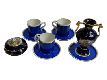 Vintage Capodimonte Tea Cup Limooges