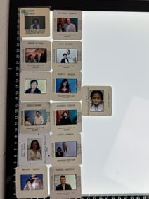 Original Famous Actor/Actress Movie Photo Slides 35 mm