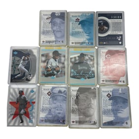 Ichiro Rookie & Early 2000s Baseball Cards Lot of 9