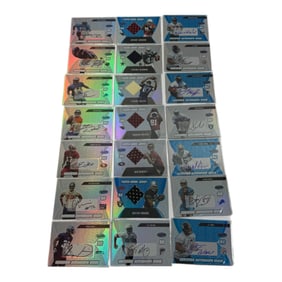 NFL Rookie Autograph & Jersey Cards Lot of 20