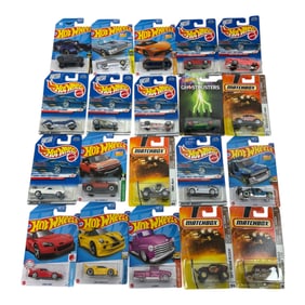 Hot Wheels & Matchbox Die-Cast Cars Lot of 25