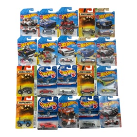 Hot Wheels & Matchbox Die-Cast Cars Lot of 20+