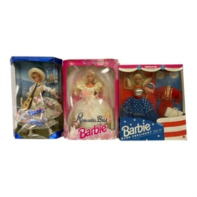 Barbie Collector Dolls Lot of 3 (Sound of Music, Bride, President)