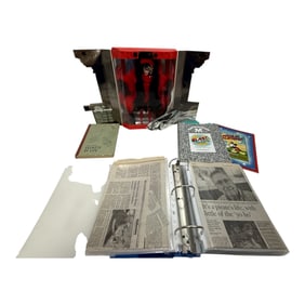 Mixed Collectibles Lot Barbie, Books, Scrapbooks, Ephemera