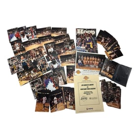 Los Angeles Lakers Basketball Memorabilia Photos Lot of 50+