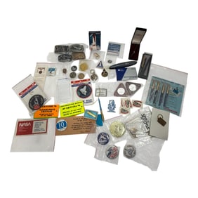 NASA Space Memorabilia Medals, Pens, Patches