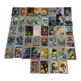 Vintage DC Comic Trading Cards Lot of 40