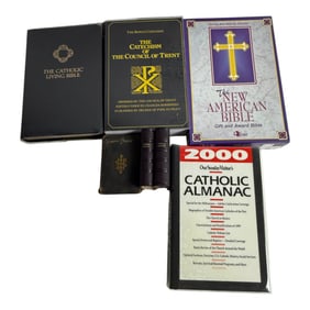 Collection of Catholic Religious Books Lot of 5