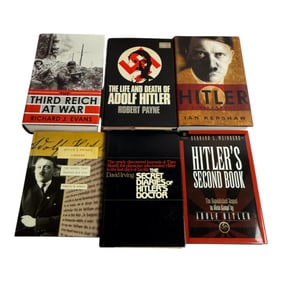 Collection of WWII & Nazi Germany Books Lot of 6
