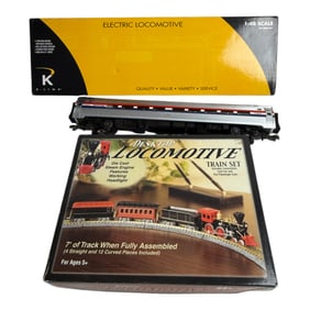 K-Line O Scale Locomotive & Desktop Train Set