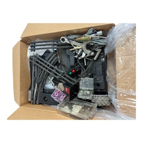 Box of Lionel Train Tracks & Tools Mixed Lot