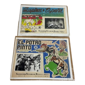 Vintage Mexican Movie Posters Lot of 2
