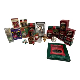 Collection of Hallmark Christmas Ornaments Lot of 20+