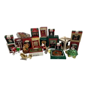 Collection of Hallmark Christmas Ornaments Lot of 20+