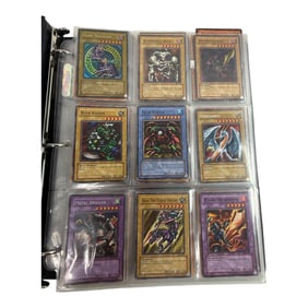 Binder of Yu-Gi-Oh! Trading Cards