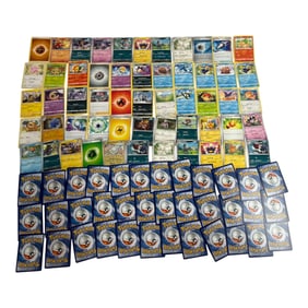 Vintage Pokemon Trading Card Collection Lot