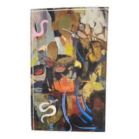 Abstract Expressionist Oil on Canvas