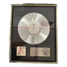 Al Jarreau Breakin Away Platinum Record Award