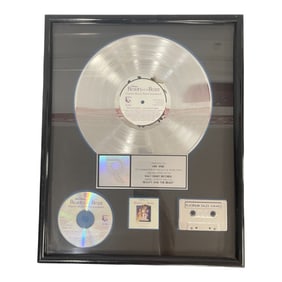 Disney's Beauty and the Beast Platinum Record Award