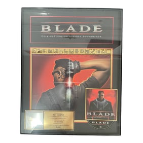 Blade Original Motion Picture Soundtrack Gold Record Award