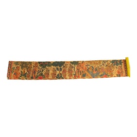 Balinese Painted Scroll on Cloth Hindu Deities