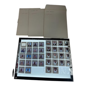Vintage NBA Basketball Team Slides Bullets, Spurs, Trail Blazers