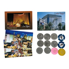 Las Vegas Casino Memorabilia Lot