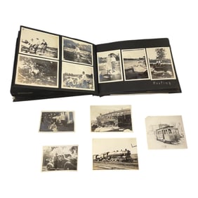 Early 20th Century Family Photo Album
