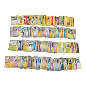 Large Assorted Pokemon Trading Card Collection