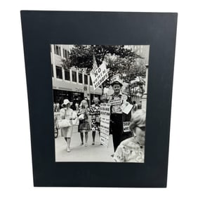 George Forss Photograph - Protest Scene