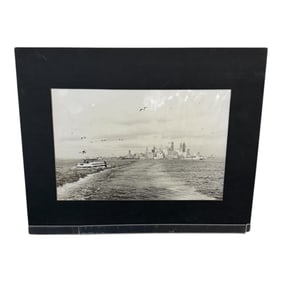 Vintage Photograph New York Skyline