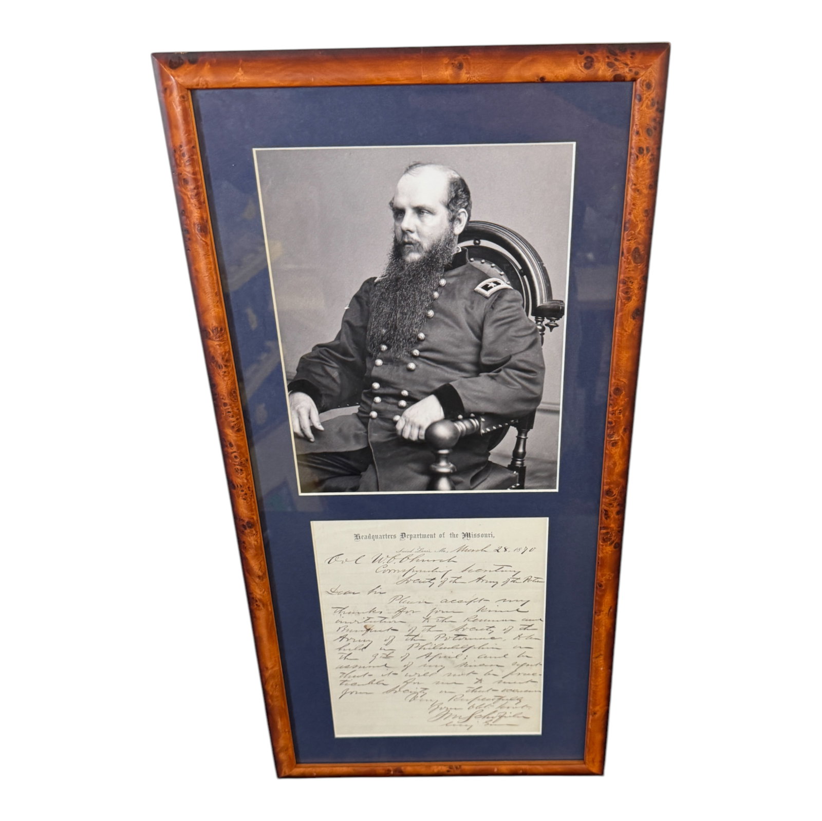 Civil War General Autograph & Photograph (1 of 4)