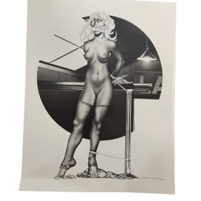 Erotic Illustration Print
